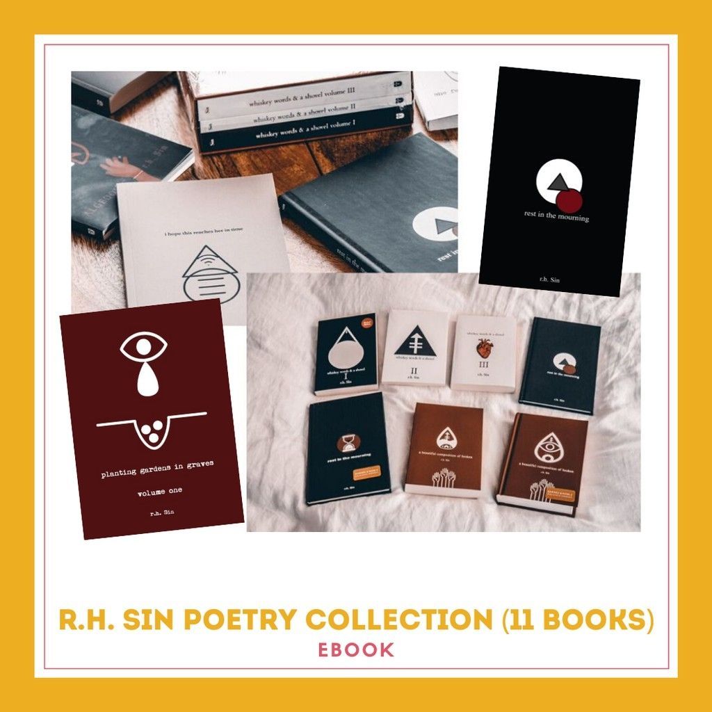 R.H. Sin poetry collection (11 books see description) eBook