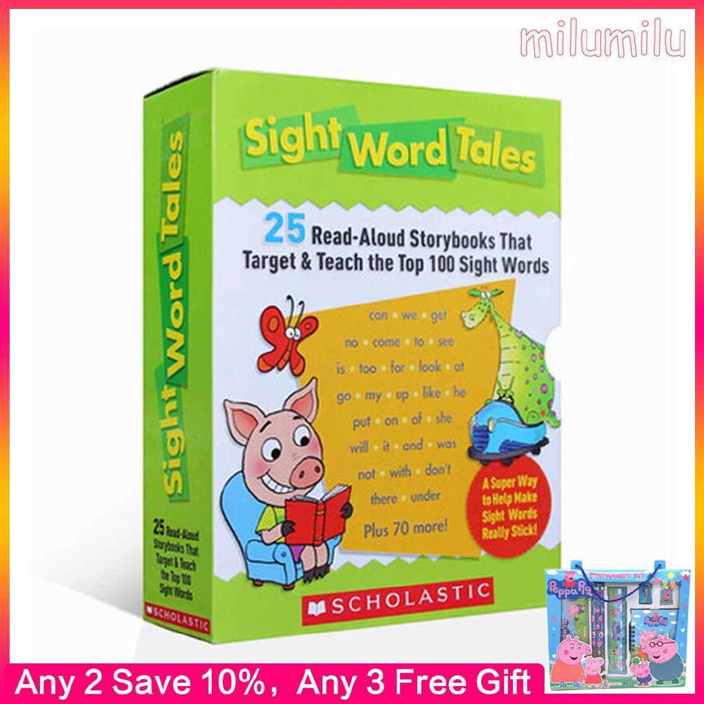25Pcs Sight Word Tales Common Words High Frequency Key Words
