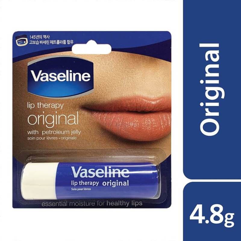 Vaseline Lip Therapy Original Stick, 4.8G Shopee Singapore