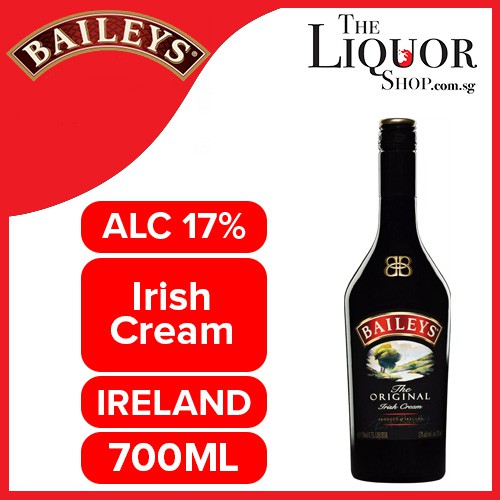 Baileys Irish Cream 700ml (Best Before Jan 2023) Shopee Singapore