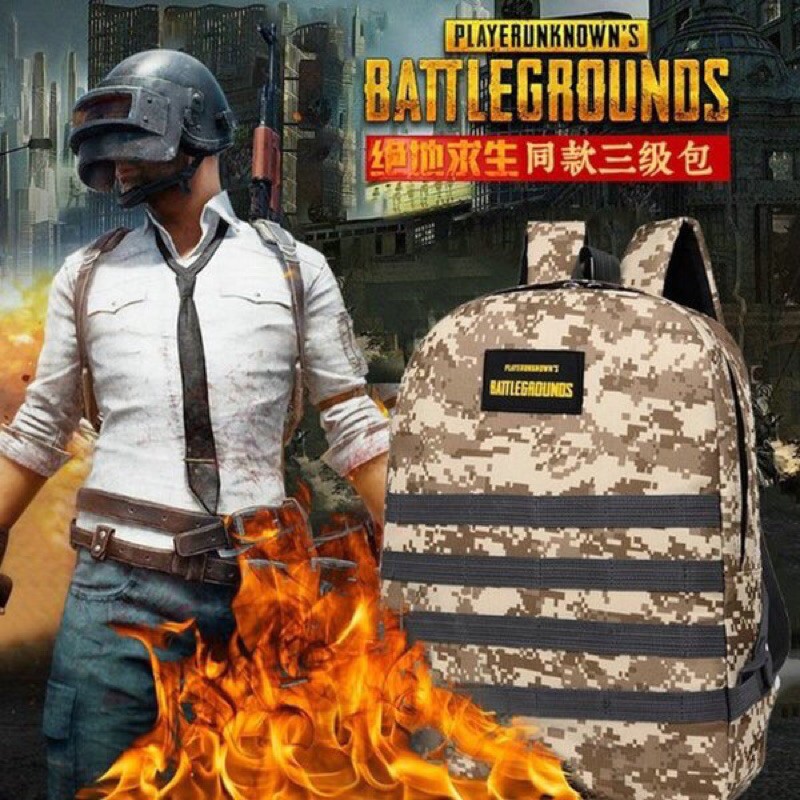 PUBG gaming gamers backpack Men backpack miletary tactical army pubg