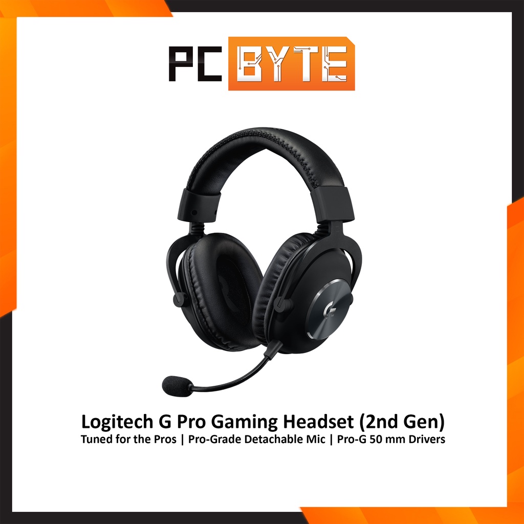 Logitech G Pro (2nd Gen) Gaming Headset (Tuned for the Pros ProGrade