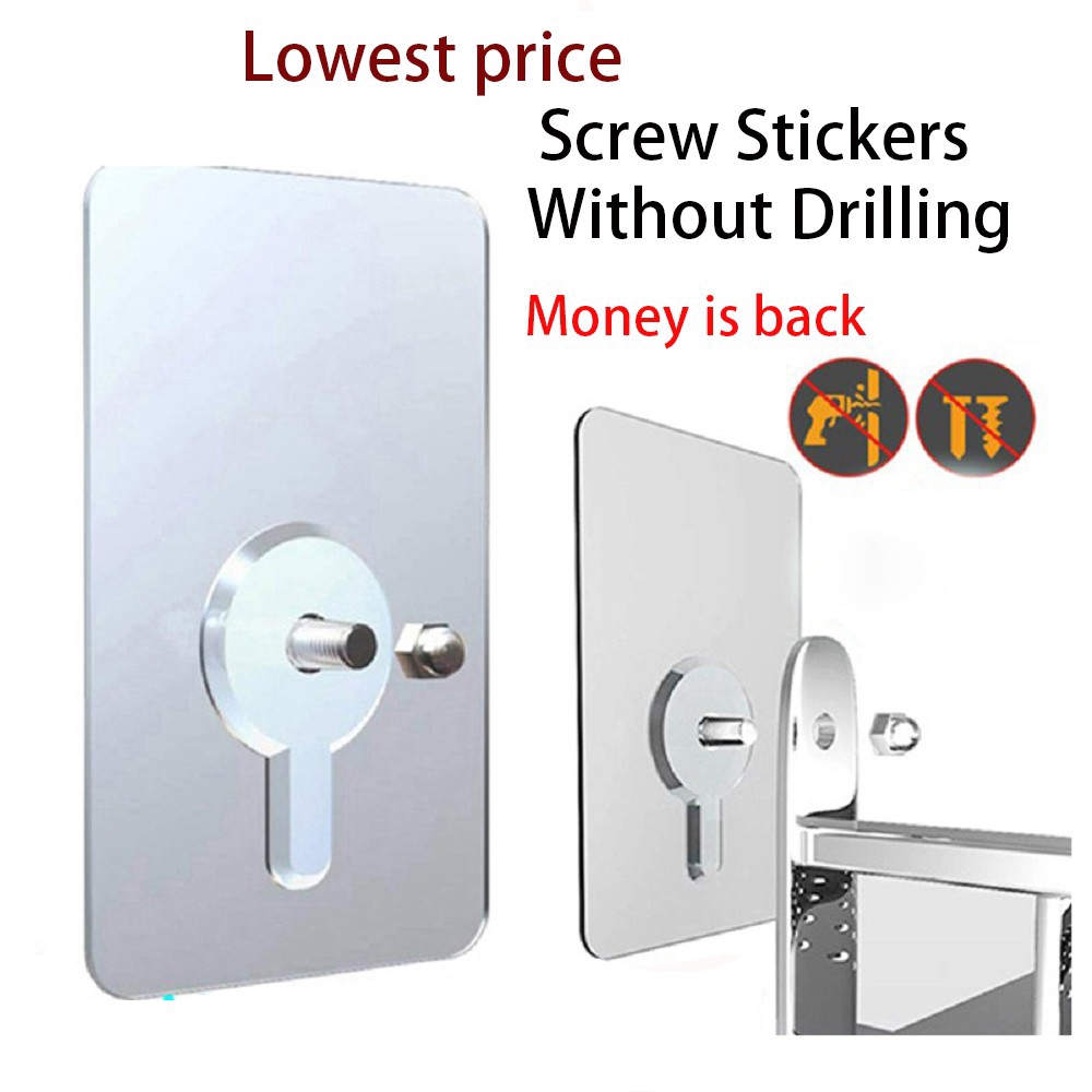 Ready Stock Magic Hook Without Nails,Strong Sticky Wall Hook,Adhesive