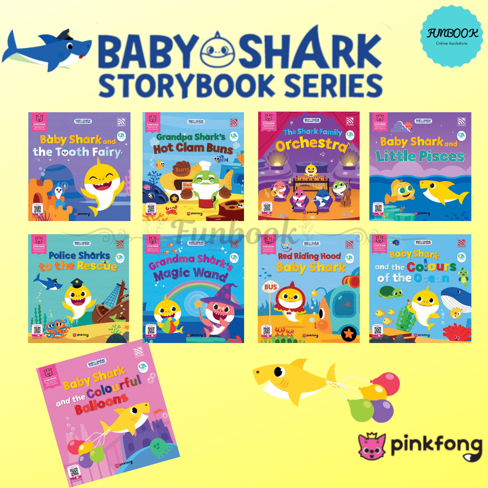 Malaysia] Pinkfong Baby Shark Storybook Series Shopee Singapore