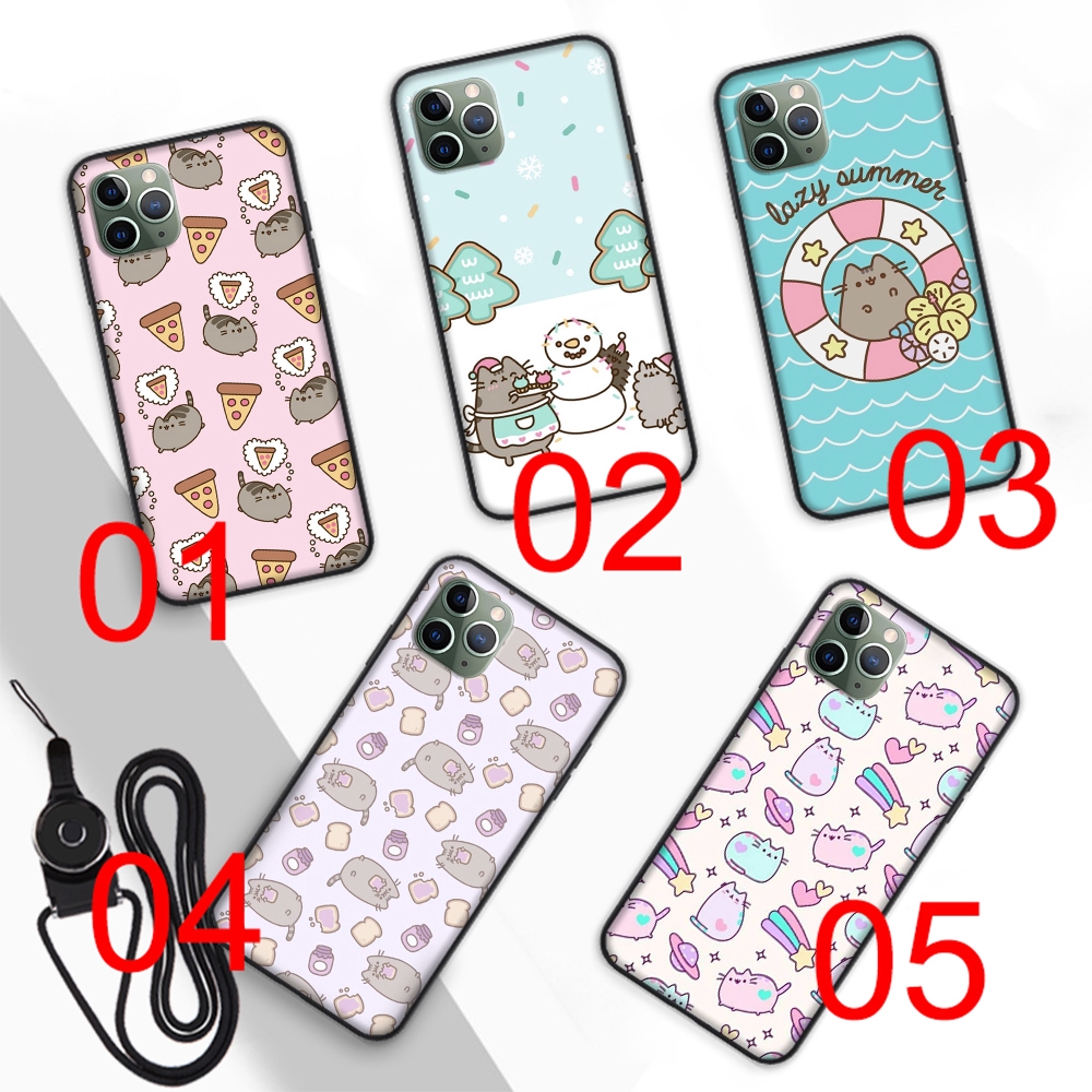 Pusheen Cat Soft Case iPhone 12 MINI 11 Pro XR Max 7 8 Shopee Singapore