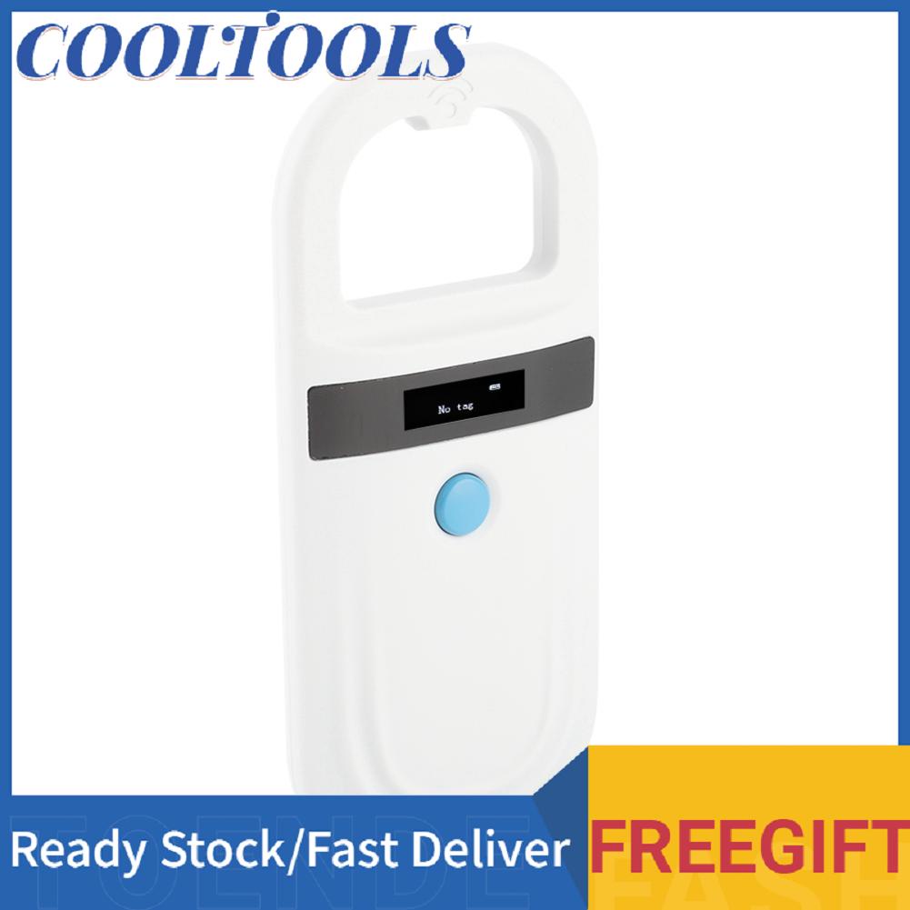 Cooltools RFID ID Reader ISO FDXB EMID Animal Chip Dog Cat Pet Microchip Scanner Handheld