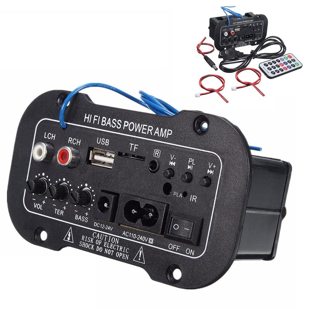 220V Car Bluetooth 2.1 HiFi Bass Power AMP Mini Car Car Amplifier
