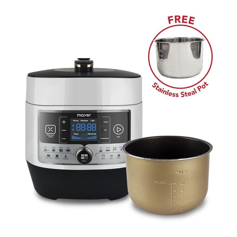Mayer 6L Intelligent MultiCook Electric Pressure Cooker MMPC6062A