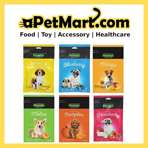 Prama Fruit Treats for Dogs 6 flavours (70g) Shopee Singapore