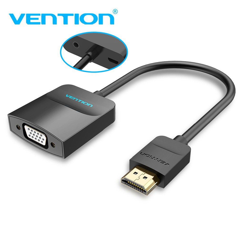 Vention HDMI TO VGA Adapter 1080P HDMI Converter For TV PC