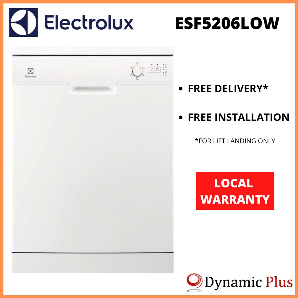 Electrolux ESF5206LOW 60cm Free Standing Dishwasher Shopee Singapore