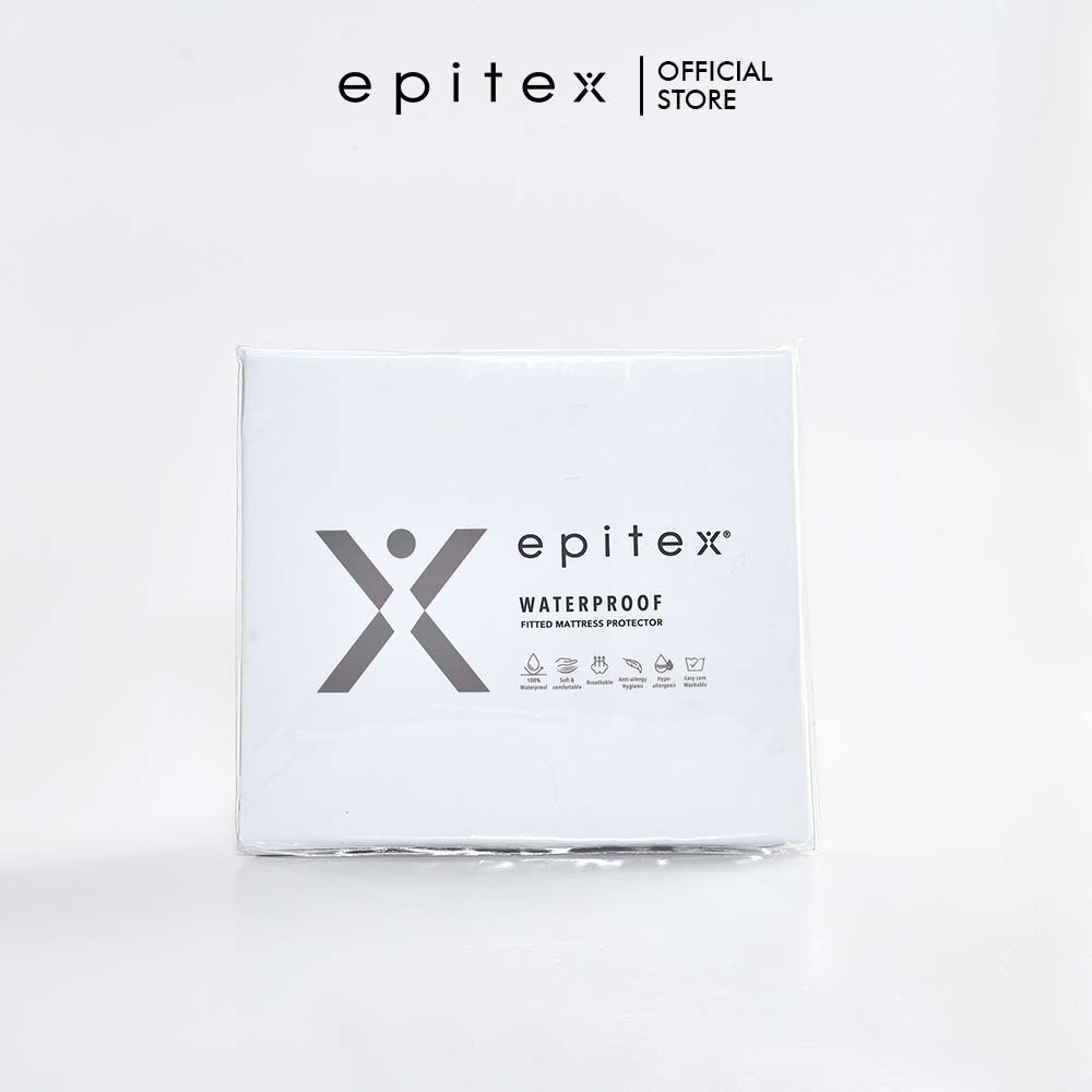 Epitex Fitted Waterproof Fitted Mattress Protector [4 Sizes] Bed