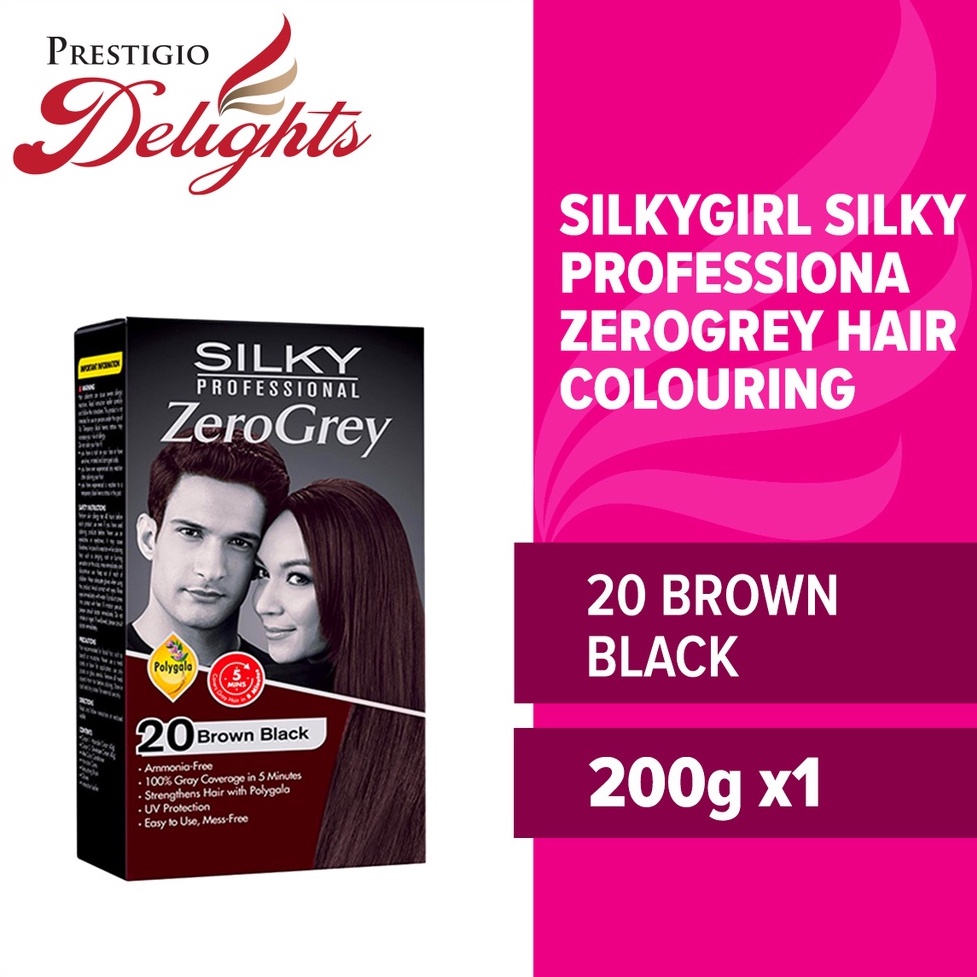 SilkyGirl Silky Professional Zerogrey20 Brown Black Shopee Singapore