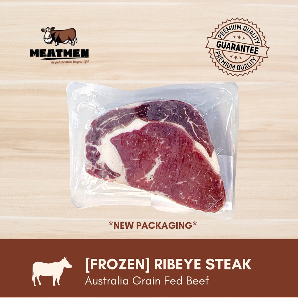 [FROZEN] RIBEYE STEAK AUSTRALIA GRAIN FED (230300g/pc) Shopee Singapore