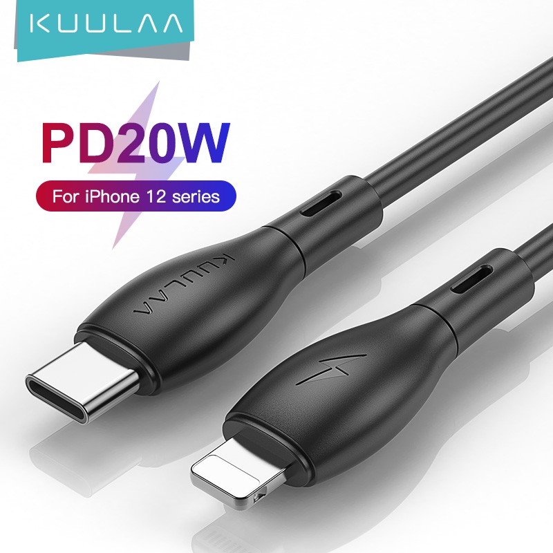 KUULAA USB C to Lightning Cable for iPhone 12 Mini 12 Pro