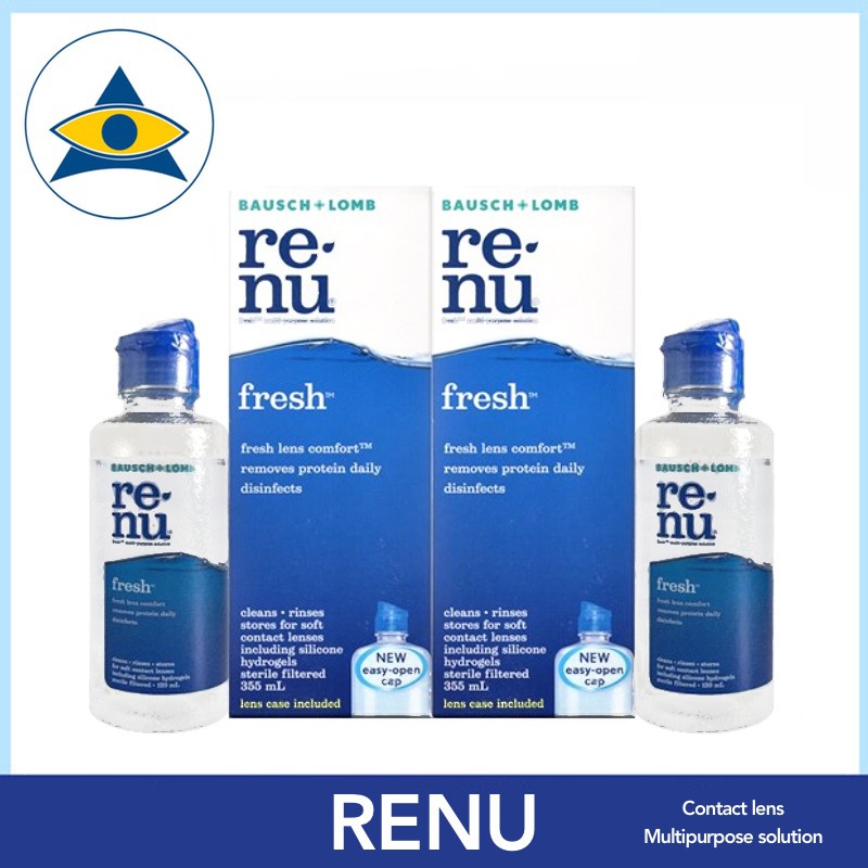 Renu Fresh Contact Lens Multipurpose Solution For storing and