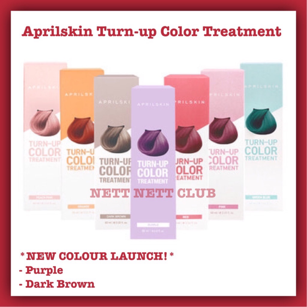 *CHEAPEST!* April skin Hair Treatment (Turn up colour