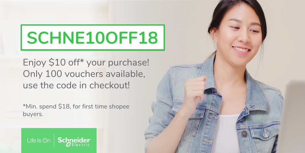 Schneider Electric, Online Shop Shopee Singapore