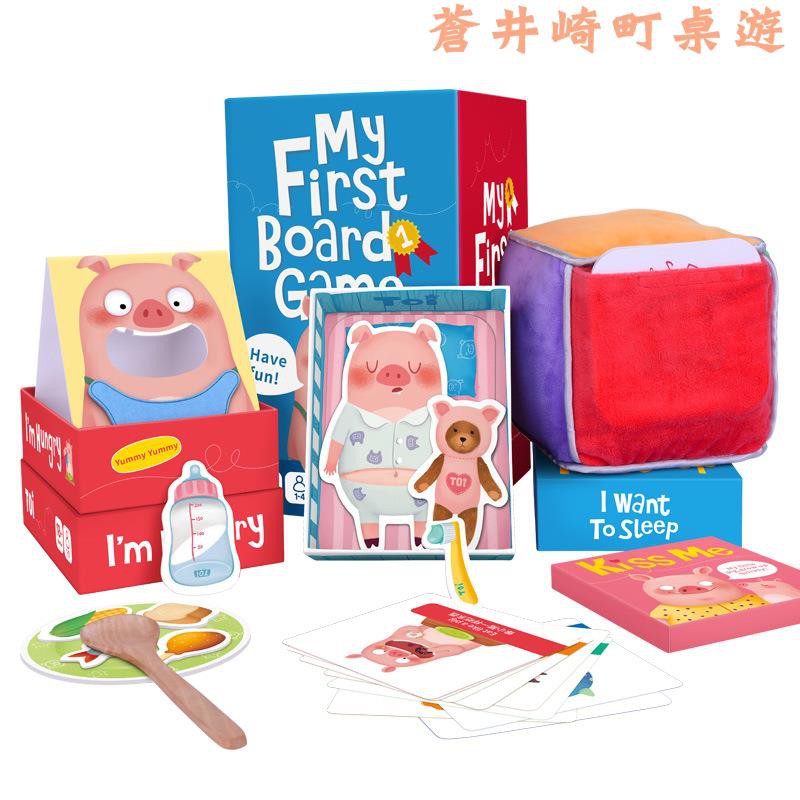 Toi My First Puzzle Cards Toys Desktop Game Kids Toys Boys And Girls