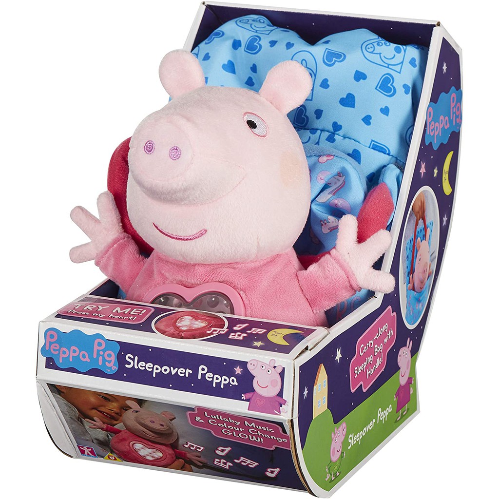 PEPPA PIG Sleepover Peppa soft toy Shopee Singapore