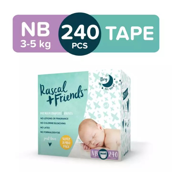 Rascal+Friends Tape Diapers Newborn Case Shopee Singapore