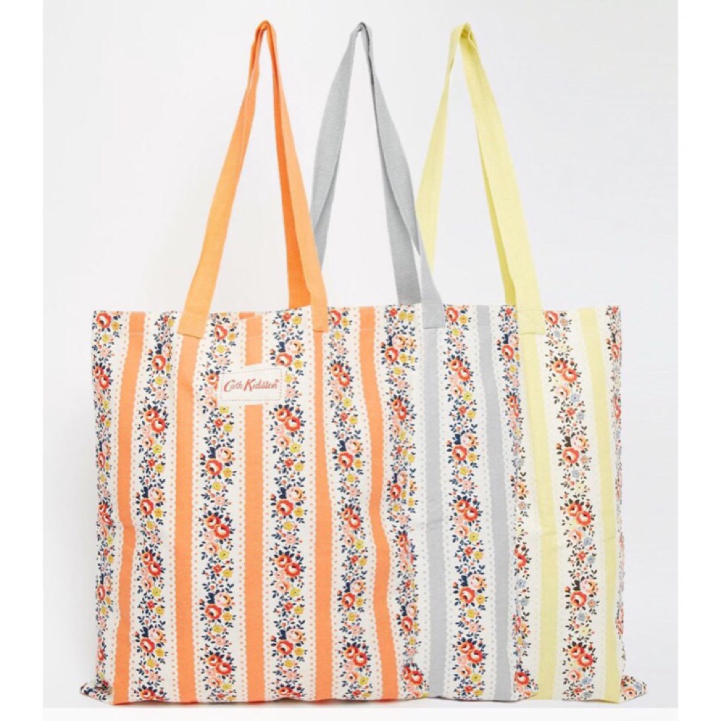 Cath Kidston Floral Tote Book Bag Shopee Singapore
