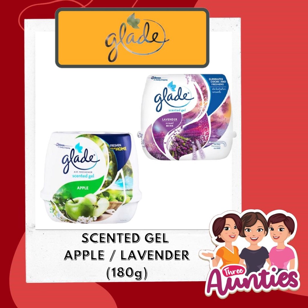 Glade Scented Gel 180g Shopee Singapore