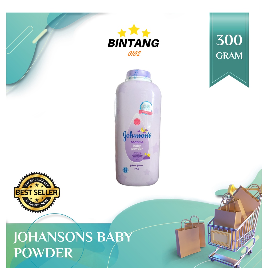 Johnsons Baby Powder / Baby Powder Bedtime 300gr Shopee Singapore