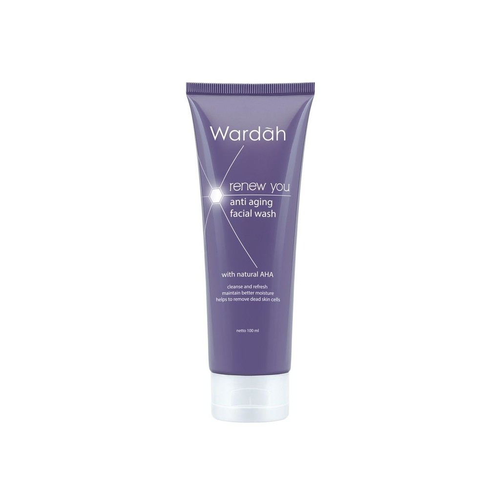 Wardah Renew You Anti Aging Facial Wash Shopee Singapore