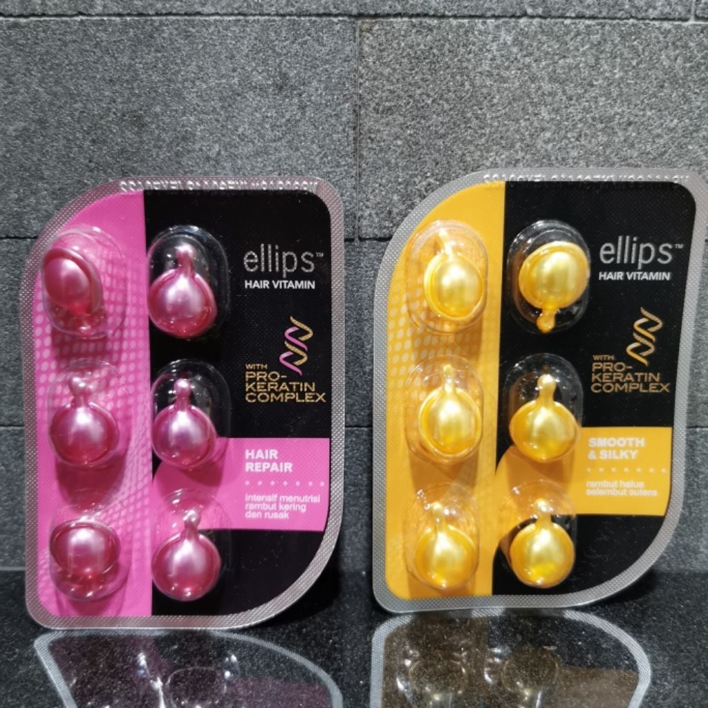 Ellips Hair Vitamin (6 Capsules) hair oil Shopee Singapore