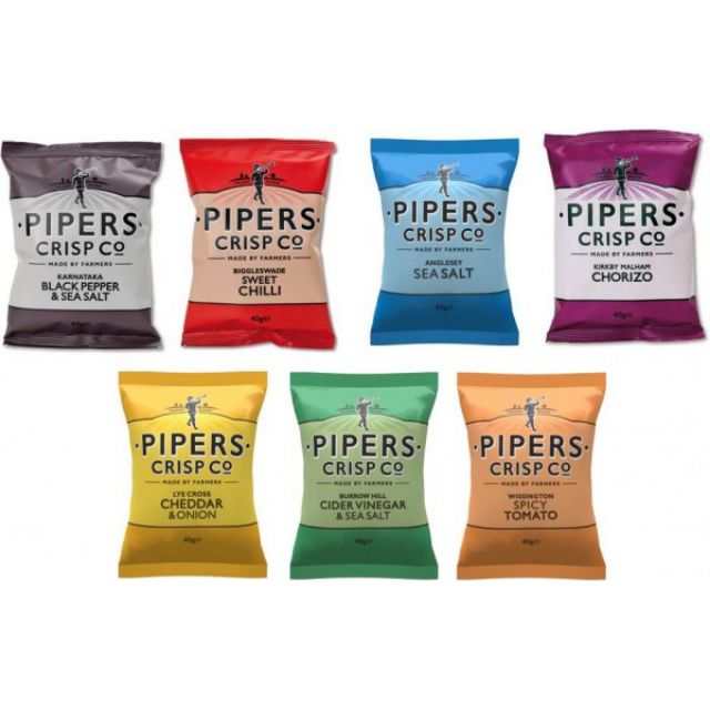 Pipers Crisps Assorted Flavors 150g Shopee Singapore