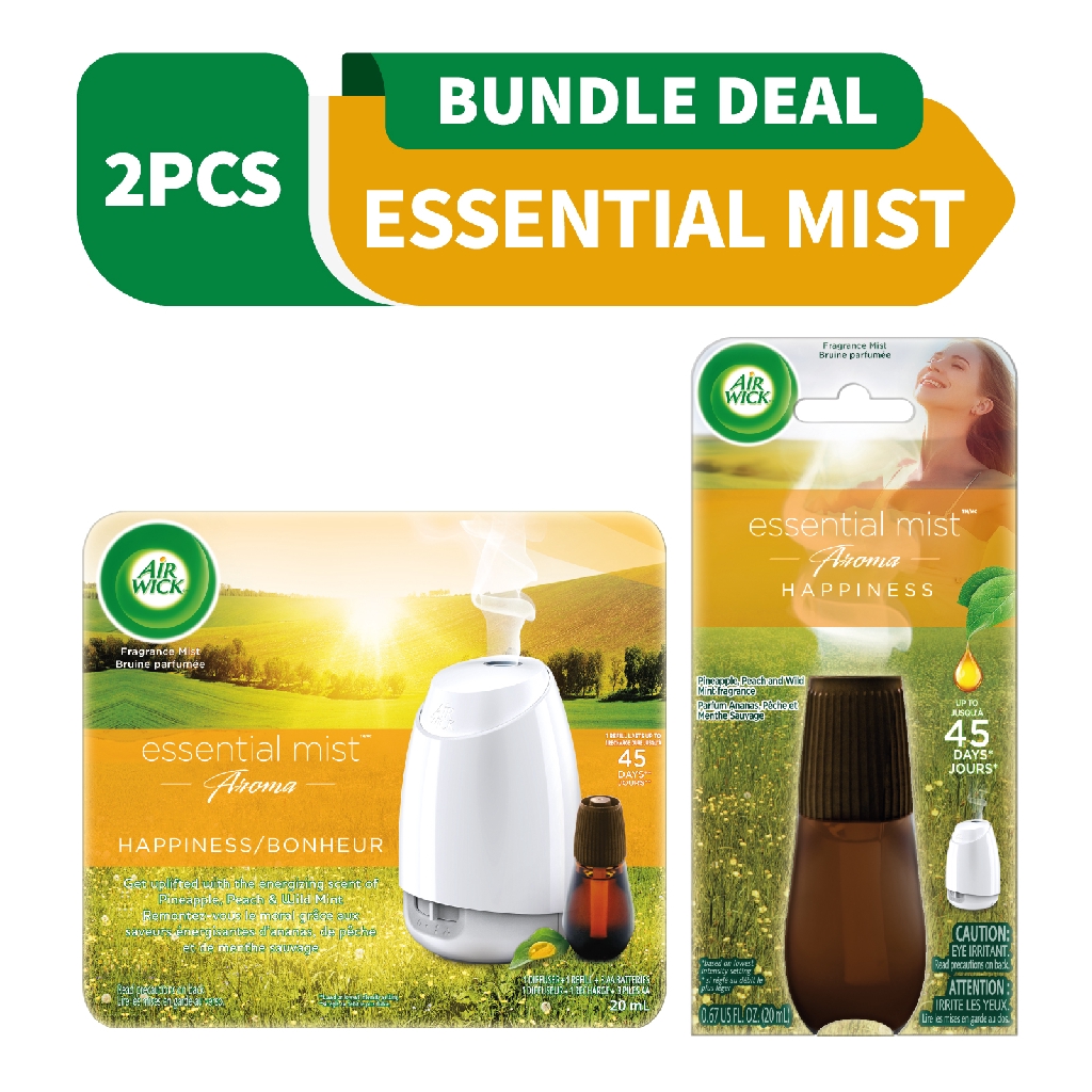 1 x Air Wick Mist Diffuser Starter Kit + 1 x Refill Shopee Singapore