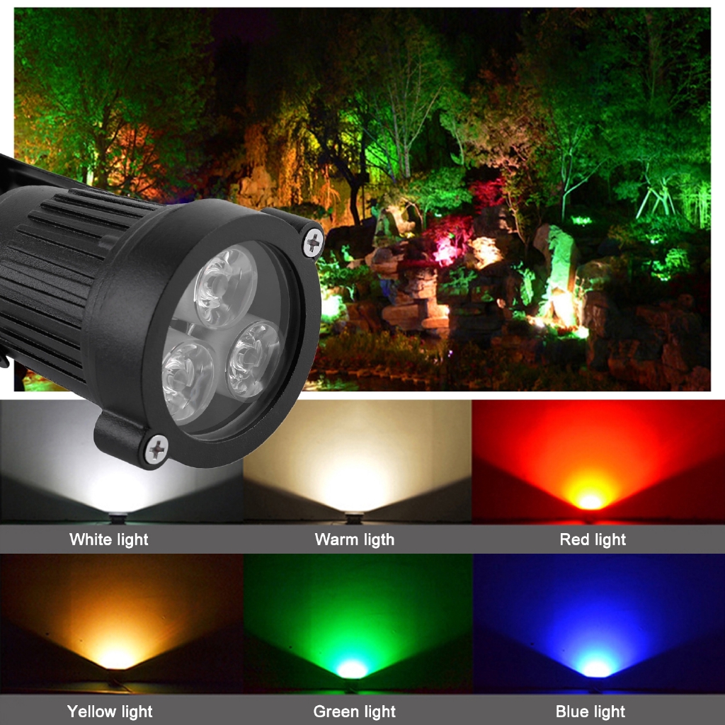 12v Led Garden Spike Lights Fasci Garden