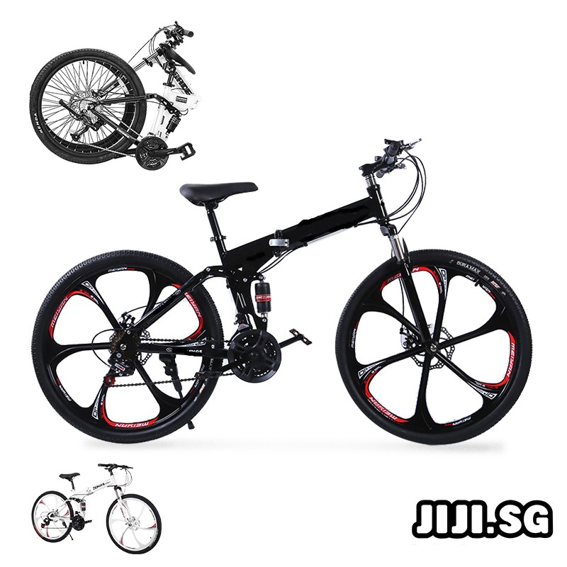 (JIJI SG) 26 Inch ZEPHYR Foldable Bike (PreAssembled) Casual Bicycle