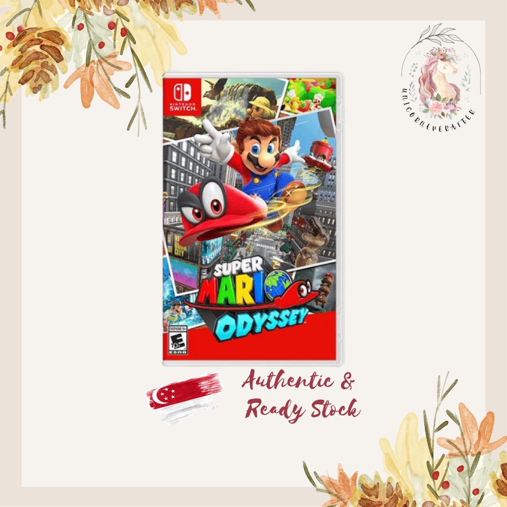 [SG] Super Mario Odyssey Nintendo Switch Shopee Singapore