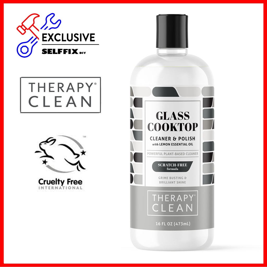 Therapy Clean Glass Cooktop Cleaner and Polish 16 Oz Shopee Singapore