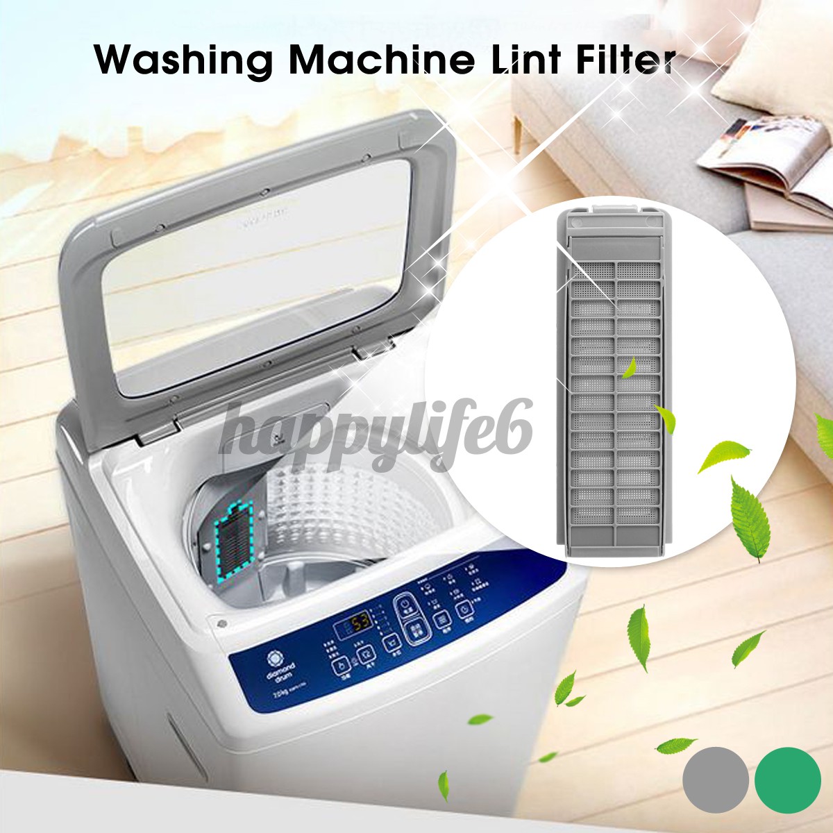 Washing Machine LINT FILTERWashing Machine Magic Lint Filter Mesh For