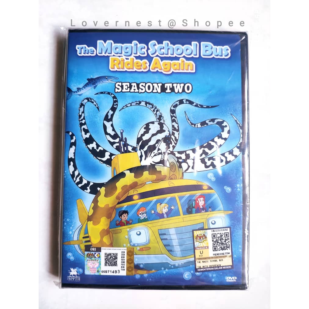 The Magic School Bus Rides Again Season Two DVD Shopee Singapore