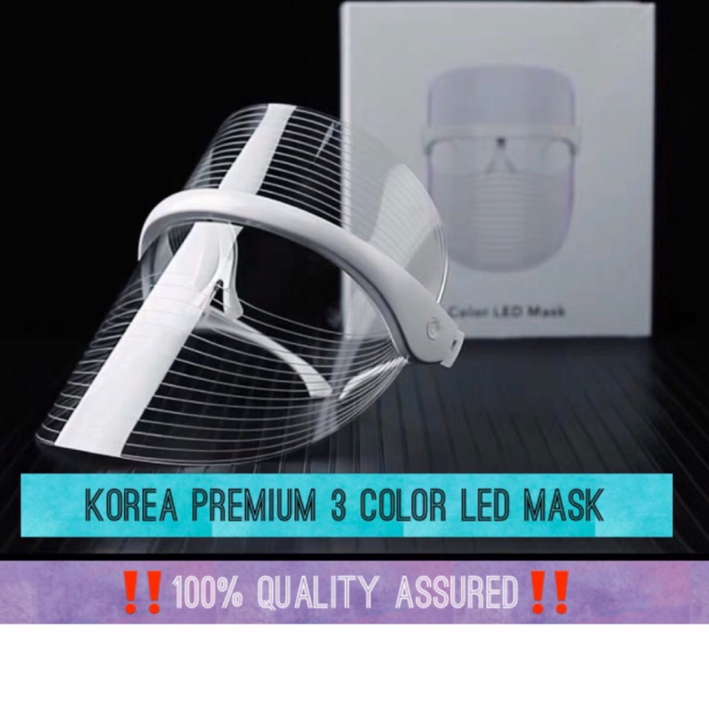 🇰🇷 Latest Model 3 Colors LED Light Face Mask💝Wireless Beauty Facial