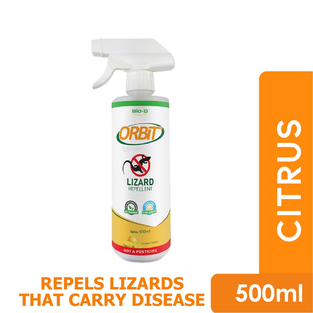 BioD Orbit Lizard Repellent Spray 500ml (Natural/Lemon) Shopee Singapore