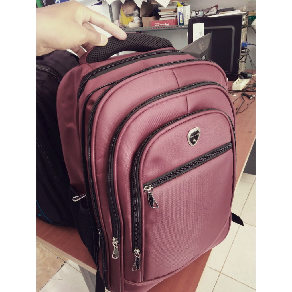 Expandable Imported jumbo polo laptop backpack Bag backpack Back And