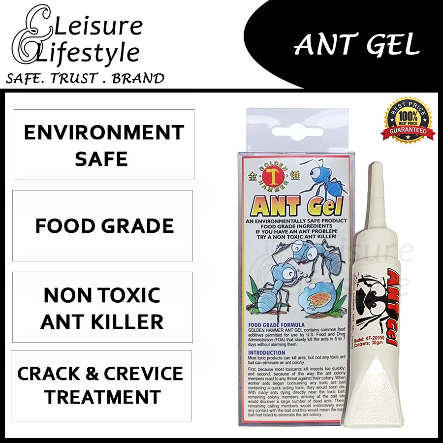 Ant Killer / Ant Gel with Ant Bait 30grams (Food Grade) Shopee Singapore
