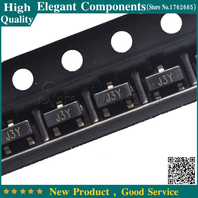 100PCS S8050 SOT23 8050 J3Y SOT SMD NPN Transistor Free Shipping