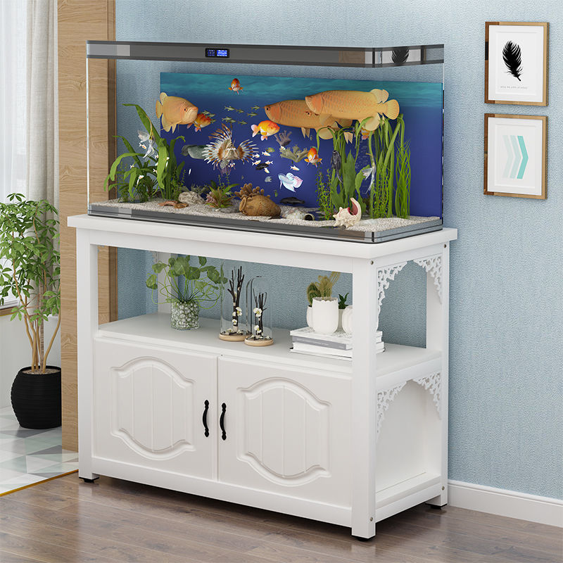 Fish tank base base custom living room small apartment aquarium