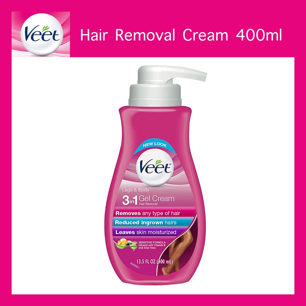 Veet Gel Hair Removal Cream, Sensitive Formula, 13.5 oz Bikini hair