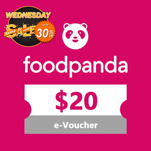 [Foodpanda] 20 Voucher/SGD20 Off (Promo Code) EVoucher
