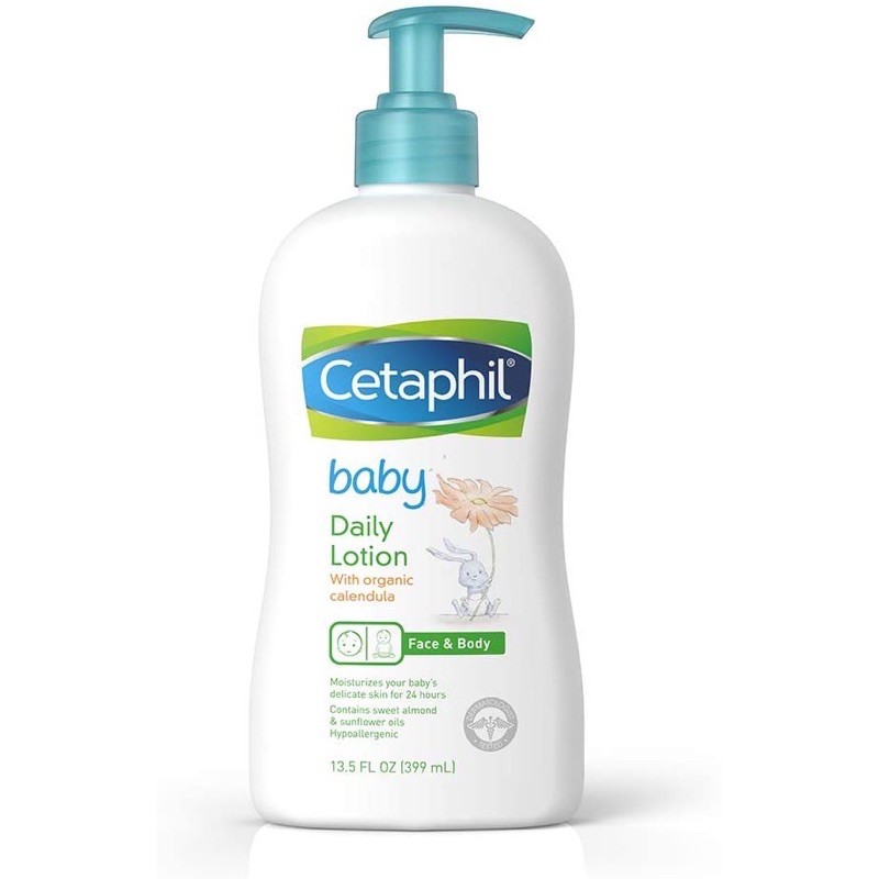 Cetaphil Baby Daily Lotion with Organic Calendula 399ml Shopee Singapore