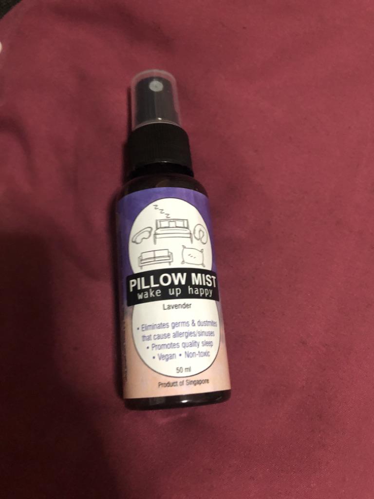 Pillow Mist orange Lavender spray Quality sleep Shopee Singapore