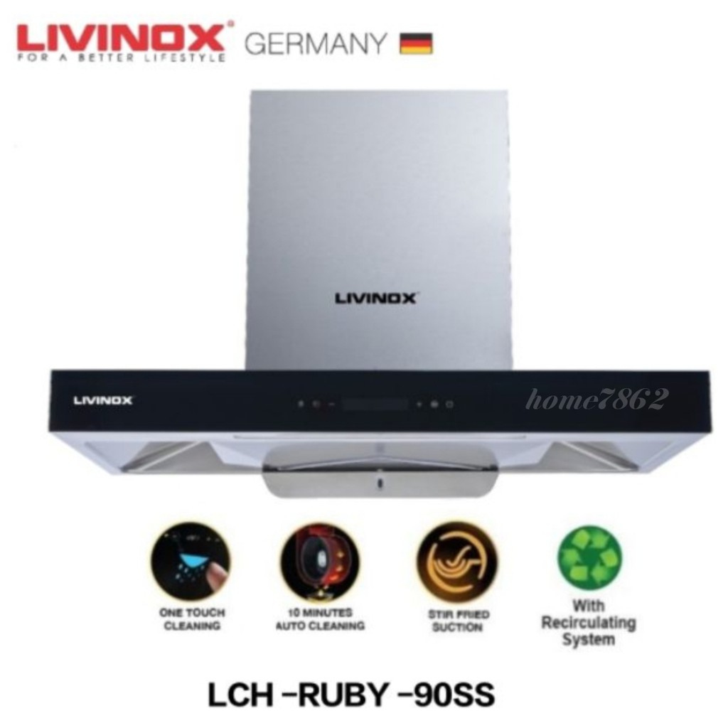 LIVINOX COOKER HOOD (LCHRUBY90SS ) Shopee Singapore