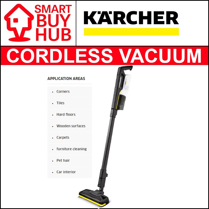 KARCHER VC4I CORDLESS HANDHELD VACUUM CLEANER Shopee Singapore